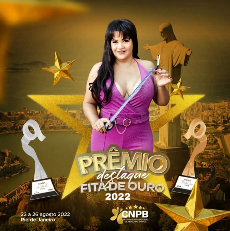 Personal Bronze Andrea Pedigão conquista prêmio nacional 